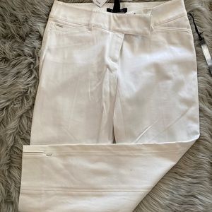 NWT White House Black Market crop leg pants. Size 0 with 24” inch inseam.